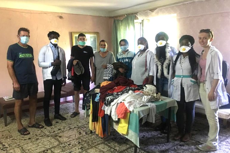 VISIT TO THE TUBERCULOSIS HOSPITAL UKRAINE
